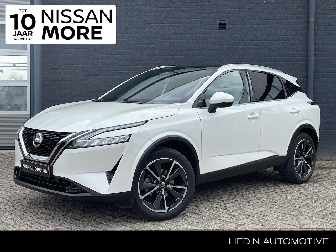 Nissan Qashqai - 1.3 MHEV Xtronic Tekna | Trekhaak | Panoramadak | Adapt Cruise | 360 Graden Camera - AutoWereld.nl