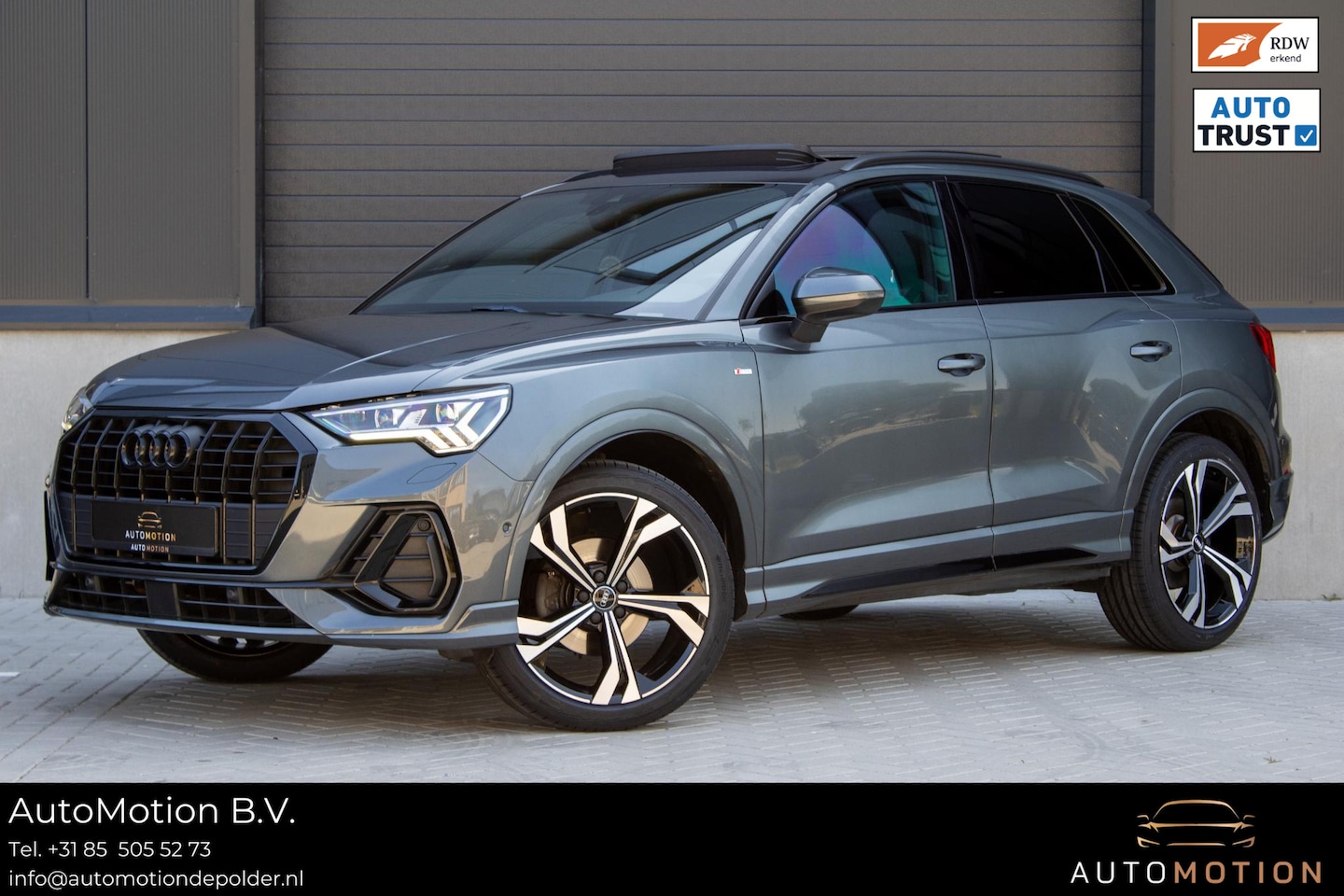 Audi Q3 - 35 TFSI S Line PANO CAMERA ELEKTRISCHE STOELEN SFEER PARKEERASSISTENT - AutoWereld.nl