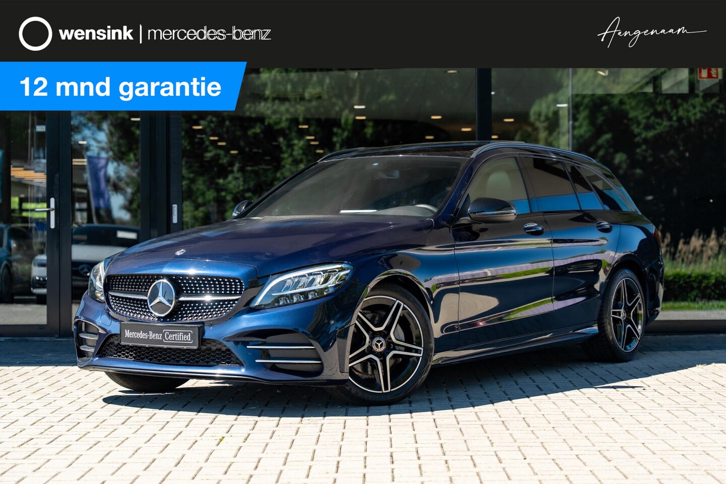 Mercedes-Benz C-klasse Estate - 180 Business Solution AMG | Night | Panoramadak | Widescreen | Stoelverwarming | Achteruit - AutoWereld.nl