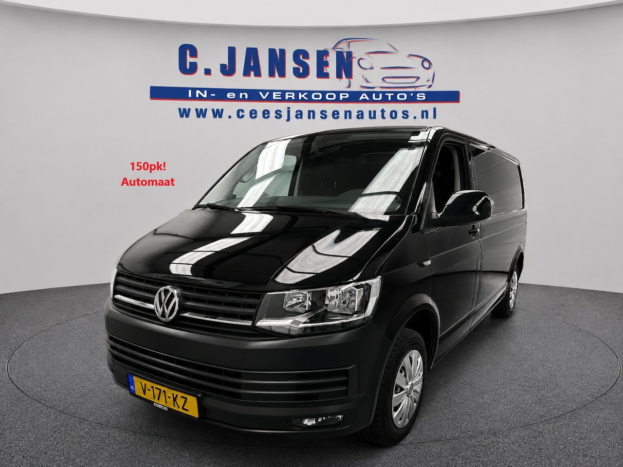 Volkswagen Transporter - 2.0 TDI L2H1 Comfortline Executive PLUS RIJKLAAR !! | 2 zitplaatsen rechtsvoor | Achterdeu - AutoWereld.nl