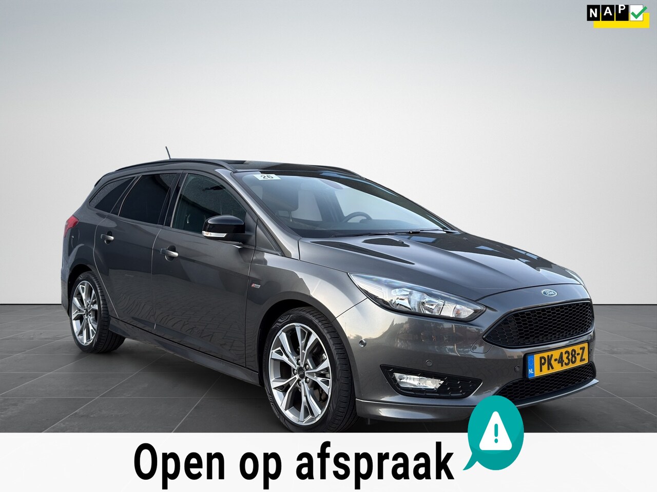 Ford Focus Wagon - 1.5 ST-Line 182pk|Vol Optie|NAP|Camera|Led - AutoWereld.nl