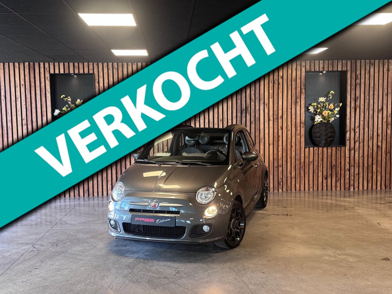 Fiat 500 C - 0.9 TwinAir Turbo 500S / Abarth Look / NAP / Airco / Elektrische ramen / Interscope Sound - AutoWereld.nl