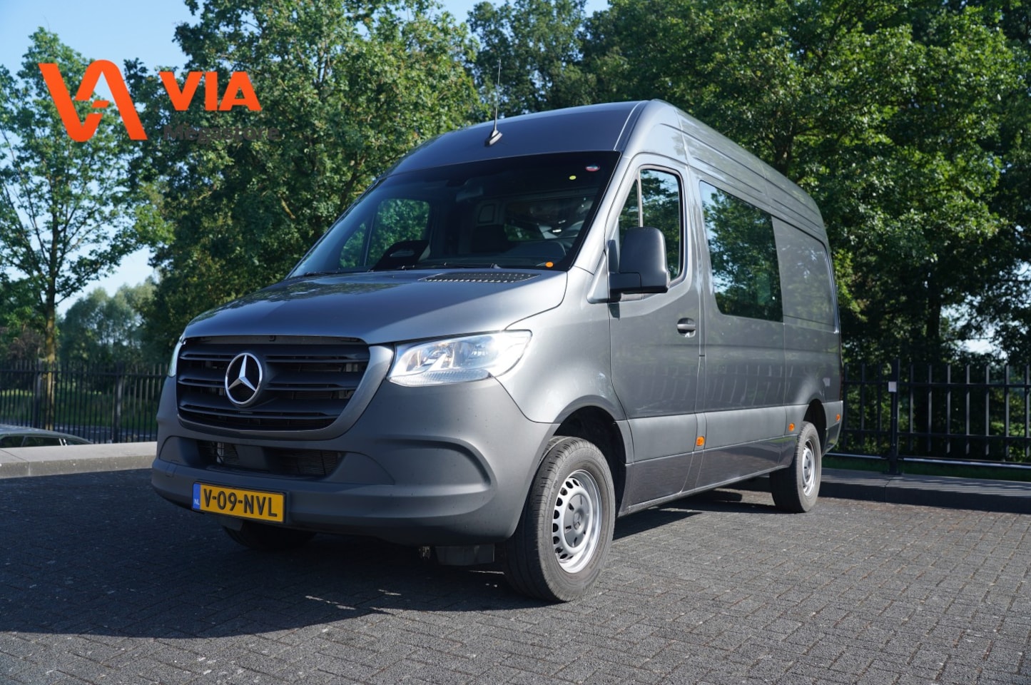 Mercedes-Benz Sprinter - 317CDI | PRO | L2H2 | Ideale DC ombouw! BPM vrij | 3.5t AHK voorb. | Cruise | 2pers | Came - AutoWereld.nl