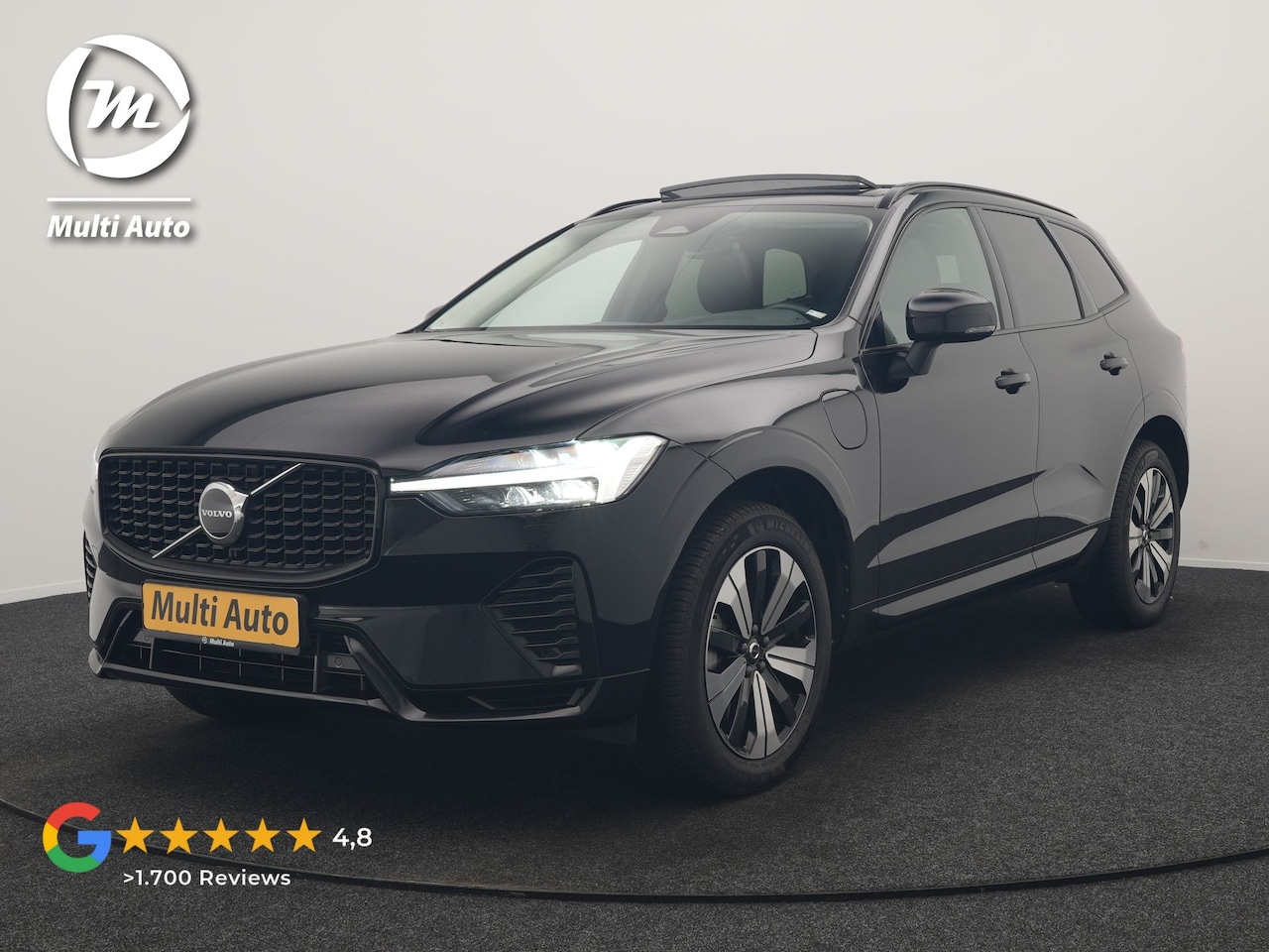 Volvo XC60 - T6 AWD Plus Dark PHEV 350pk Dealer O.H. | Panodak | Camera | Lederen Sportstoelen Memory & - AutoWereld.nl