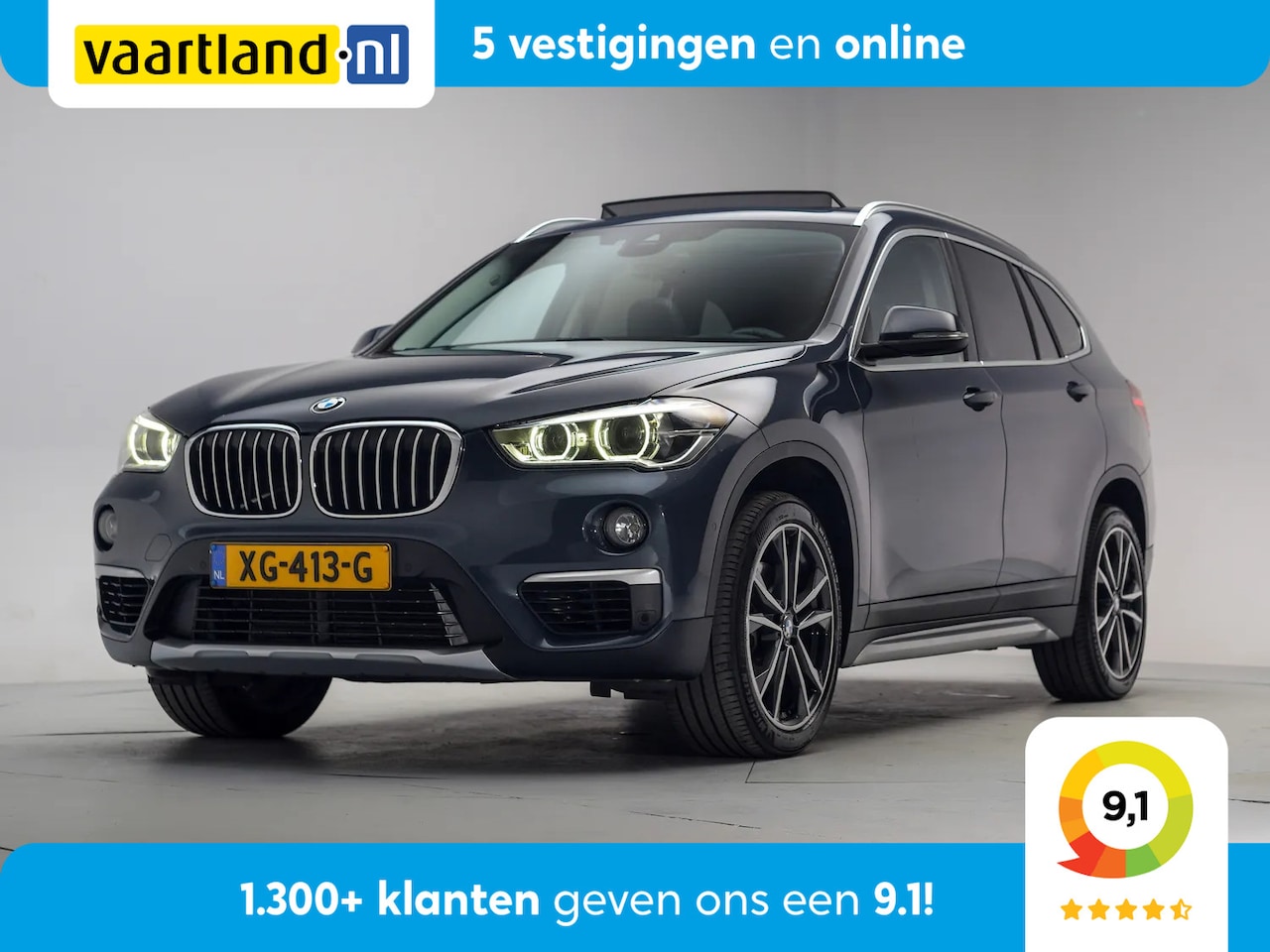 BMW X1 - sDrive20i Orange Edition III Aut. [ Panoramadak Camera Leder ] - AutoWereld.nl