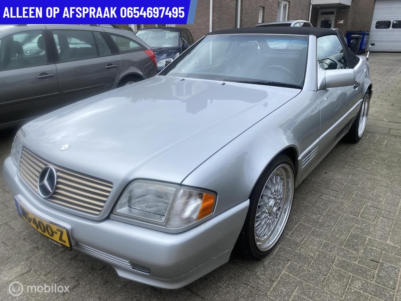 Mercedes-Benz SL-klasse Cabrio - 280 140.DKM AUTOMAAT AIRCO/ECC LEDER - AutoWereld.nl