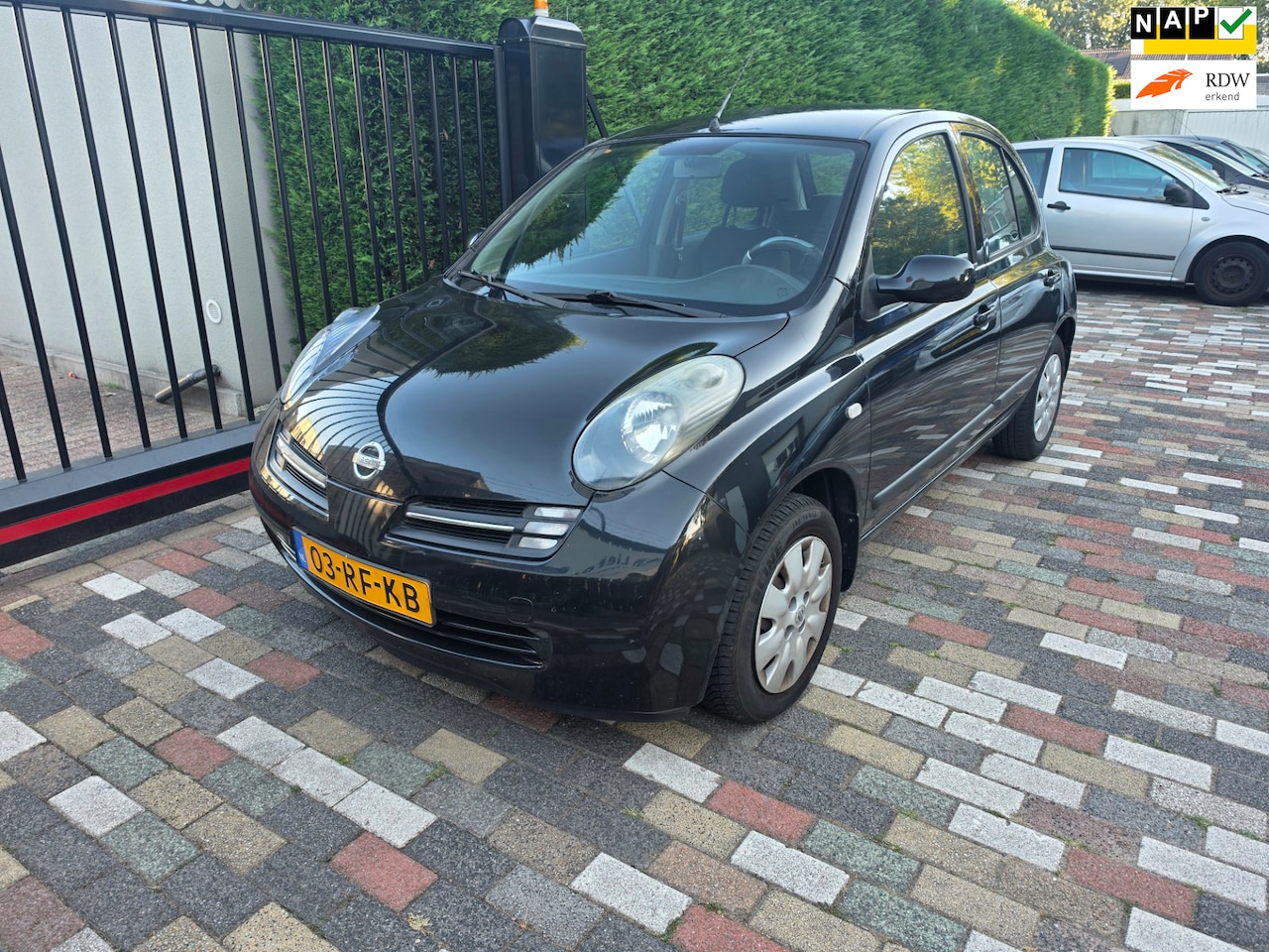 Nissan Micra - 1.2 e-Vision 2005 Nw Apk 5 Deurs Elektr. Ramen - AutoWereld.nl