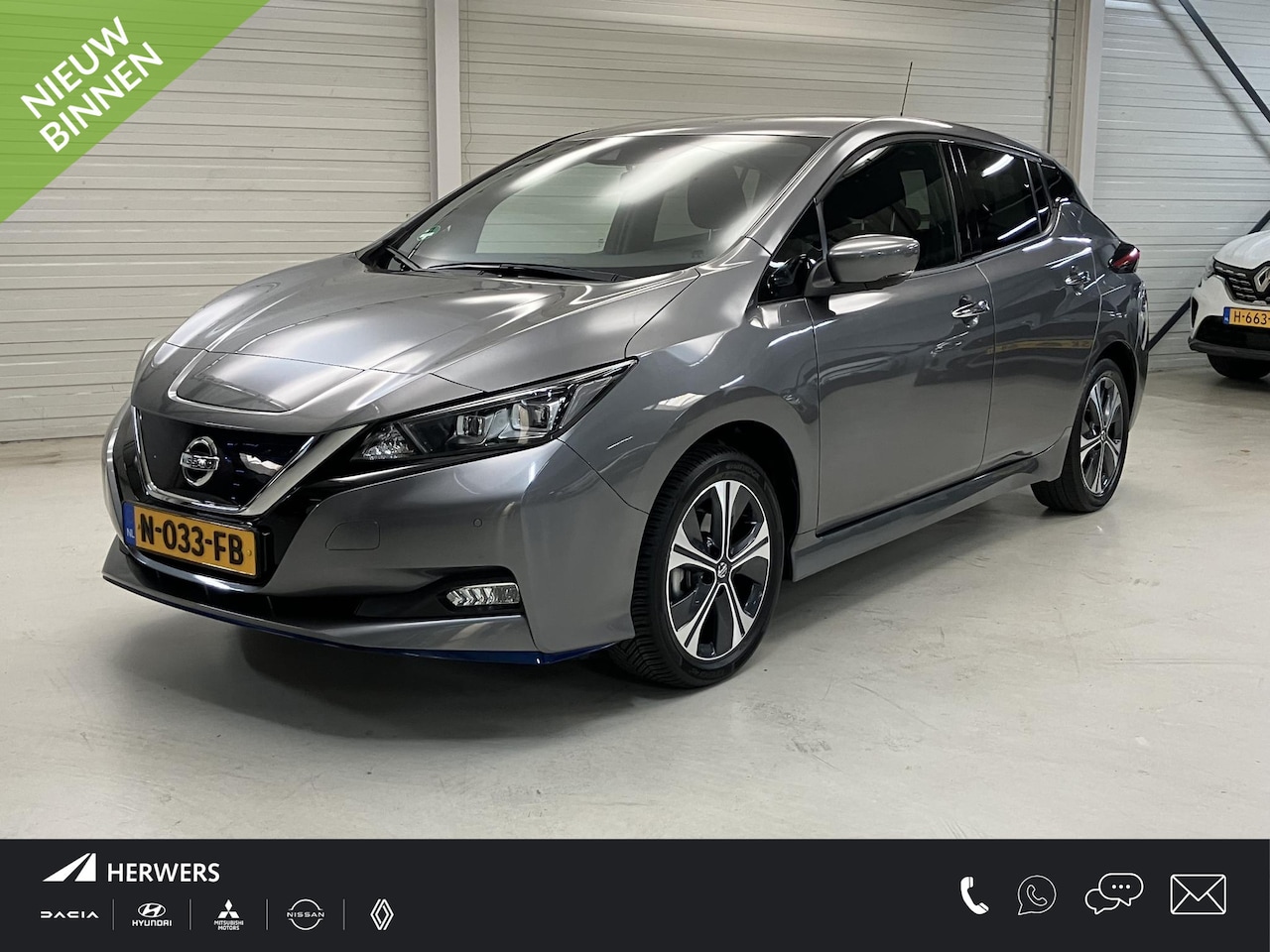 Nissan LEAF - e+ N-Connecta 62 kWh / Eerste Eigenaar / Dealer Onderhouden / Afneembare Trekhaak / SOH 92 - AutoWereld.nl