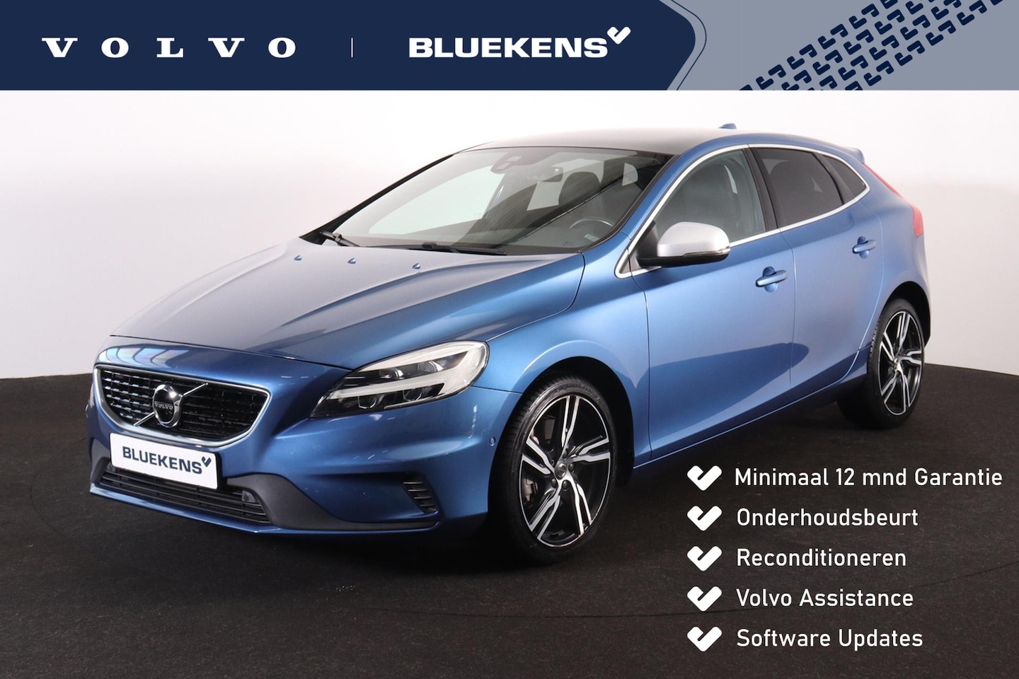 Volvo V40 - T3 Polar Plus Sport - Panoramadak - Harman/Kardon audio - Parkeercamera achter - Verwarmde - AutoWereld.nl