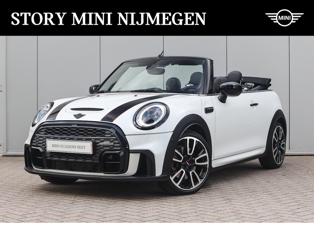 MINI Cabrio - Cooper S JCW Rockingham GT Automaat / Sportstoelen / Achteruitrijcamera / LED / Stoelverwa - AutoWereld.nl