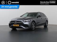 Mercedes-Benz C-klasse Estate - 300 e AMG Line | Night | Panoramadak | Sfeerverlichting | Alarm | Stoelverwarming | Achter