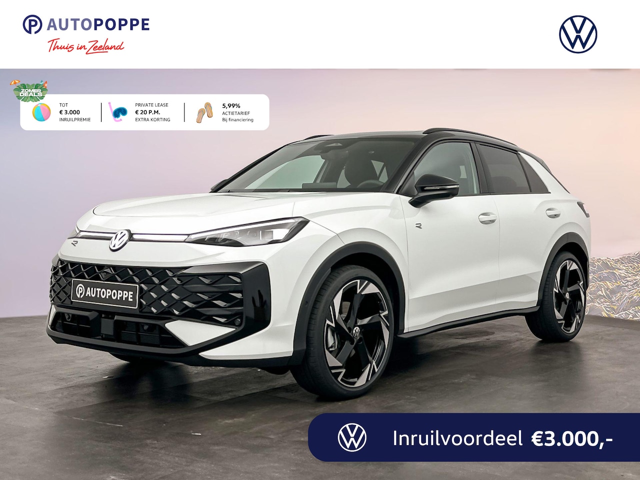 Volkswagen T-Roc - R-Line First Edition 1.5 eTSI 110 kW / 150 PK SUV - AutoWereld.nl