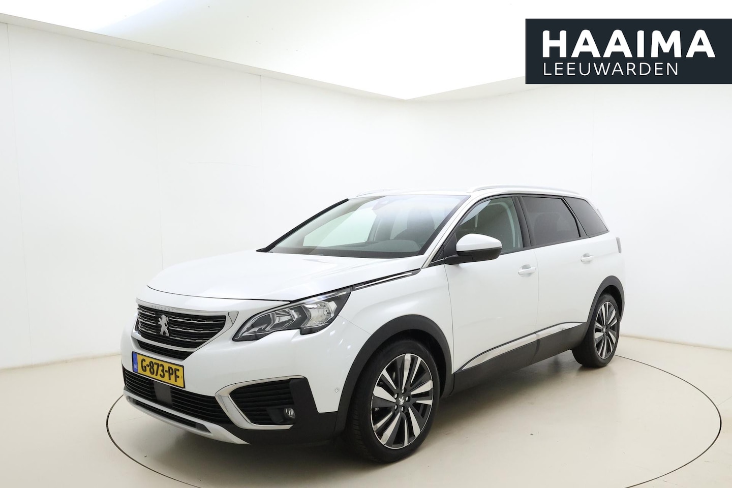 Peugeot 5008 - 1.6 PureTech Blue Lease Premium Automaat | Navigatie | Trekhaak | Draadloze telfoonlader | - AutoWereld.nl