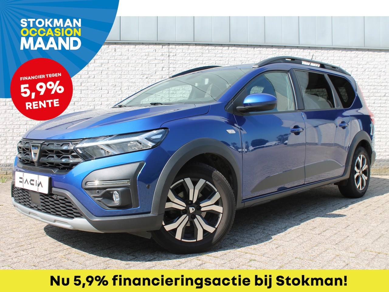 Dacia Jogger - 1.0 TCe 100 Bi-Fuel Extreme 5p. | climate control | lichtmetalen velgen | trekhaak - AutoWereld.nl