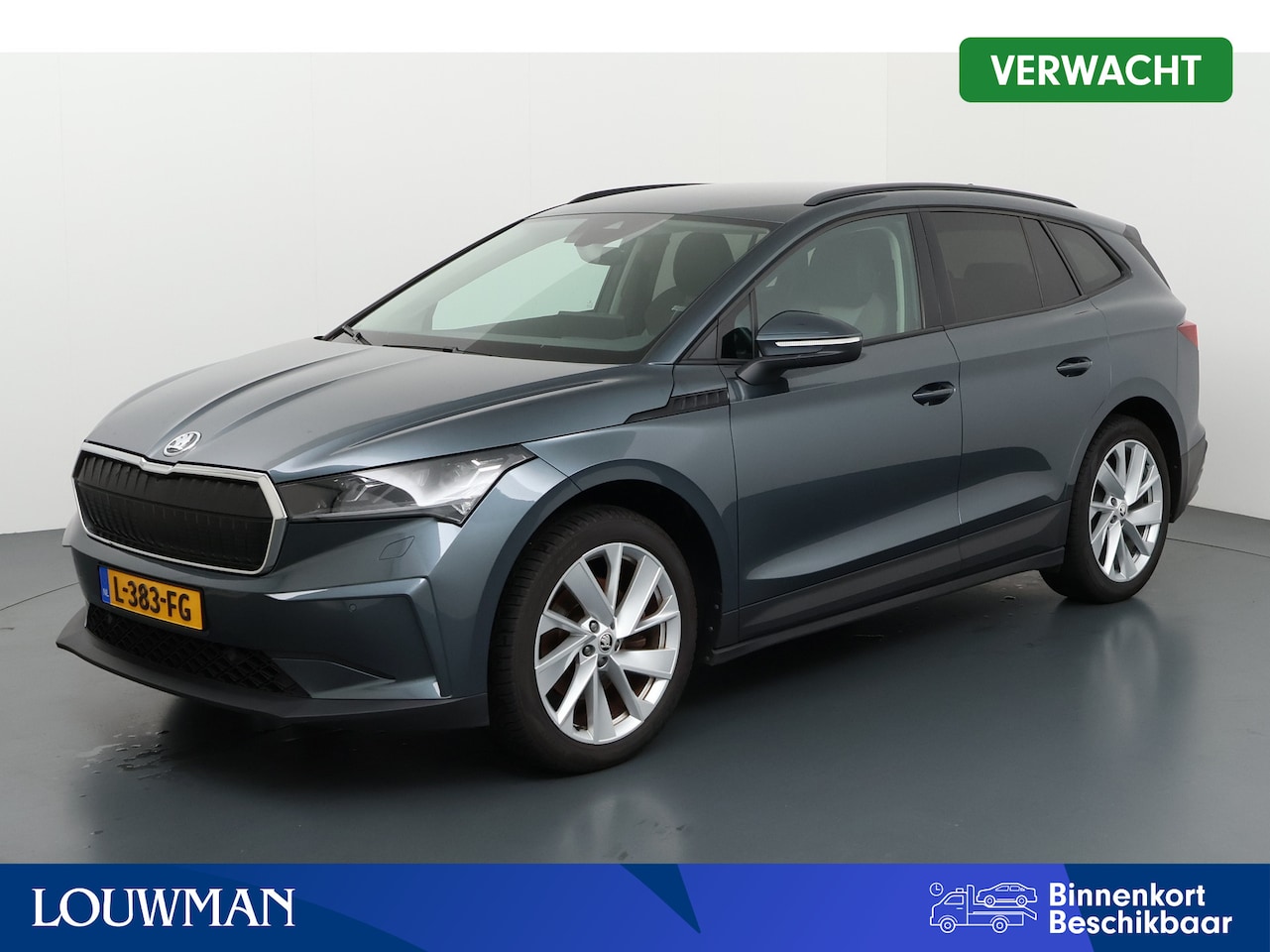 Skoda Enyaq iV - 60 First Edition | SOH 92% | Stoelgeheugen | Matrix LED | Stoelverwarming | Parkeersensore - AutoWereld.nl