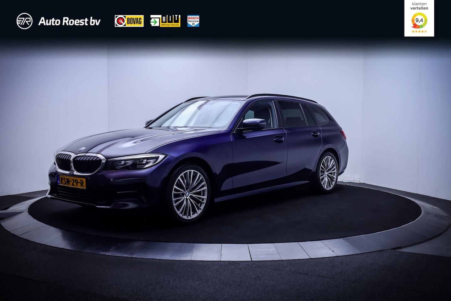 BMW 3-serie Touring - 320iA SPORTLINE Edition FULL LED | CAMERA | CARPLAY | STOELVERW | ELEK KLEP | NAVI | DAB | - AutoWereld.nl