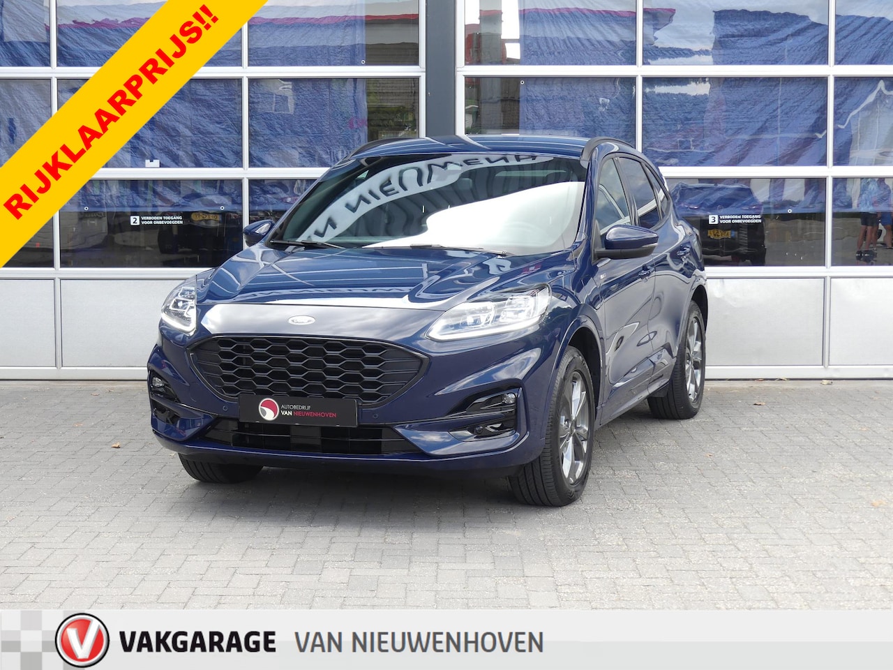 Ford Kuga - 2.5 PHEV ST-Line X *t/m 10de bouwjaar garantie! - AutoWereld.nl