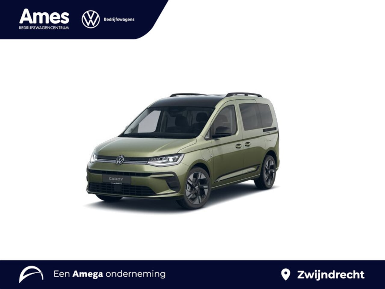 Volkswagen Caddy - 1.5 TSI Hybride First Edition 150PK DSG | Led koplampen | zwart dak | app connect | incl b - AutoWereld.nl