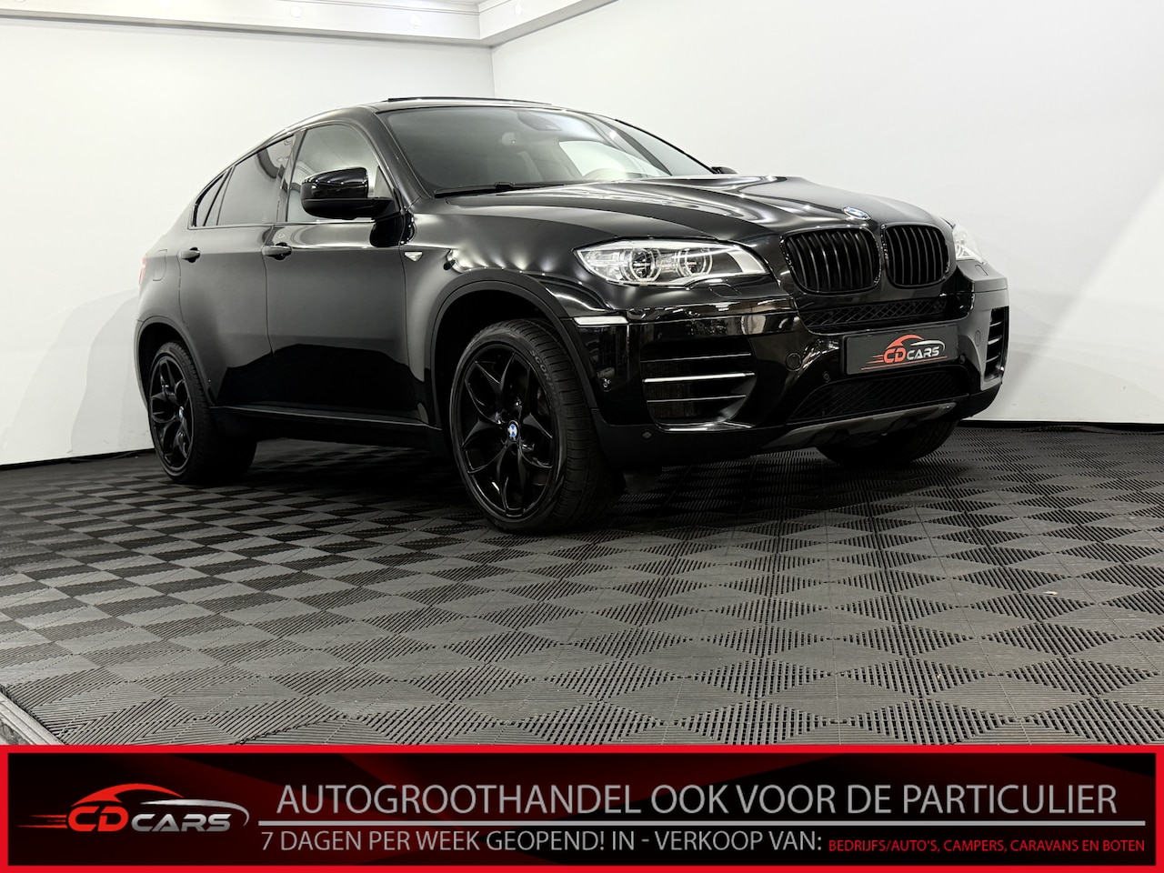 BMW X6 - M50d Schuifdak, Leder, Camera, Navi, Elektrische achterklep, Cruise control, Stoelverwarmi - AutoWereld.nl