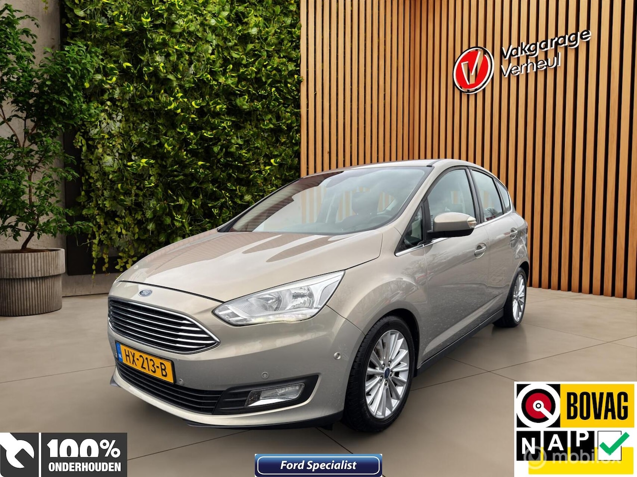 Ford C-Max - 1.0 Titanium|125Pk|Navi|Boekjes|Nap - AutoWereld.nl