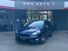 Ford Focus Wagon - 1.5 Titanium Edition STUURVERWARMING, CRUISE, FACELIFT, UNIEKE KLEUR (Deep Impact Blue), B