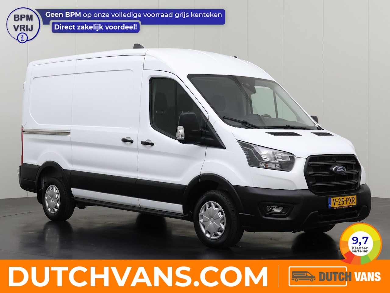 Ford Transit - 2.0TDCi 130PK L2H2 | Airco | Cruise | 3-Zits | Betimmering - AutoWereld.nl