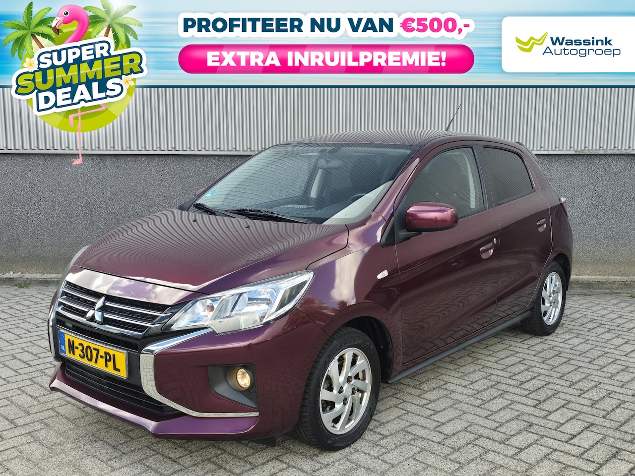 Mitsubishi Space Star - 1.2 Intense | LM Velgen | Airco | Stoel verwarming | - AutoWereld.nl