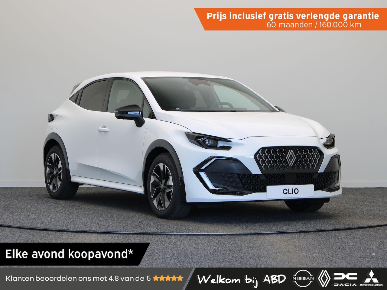 Renault Clio - Hybrid 160pk techno | Vijf jaar garantie | Stoelverwarming | 360 graden camera | All seaso - AutoWereld.nl