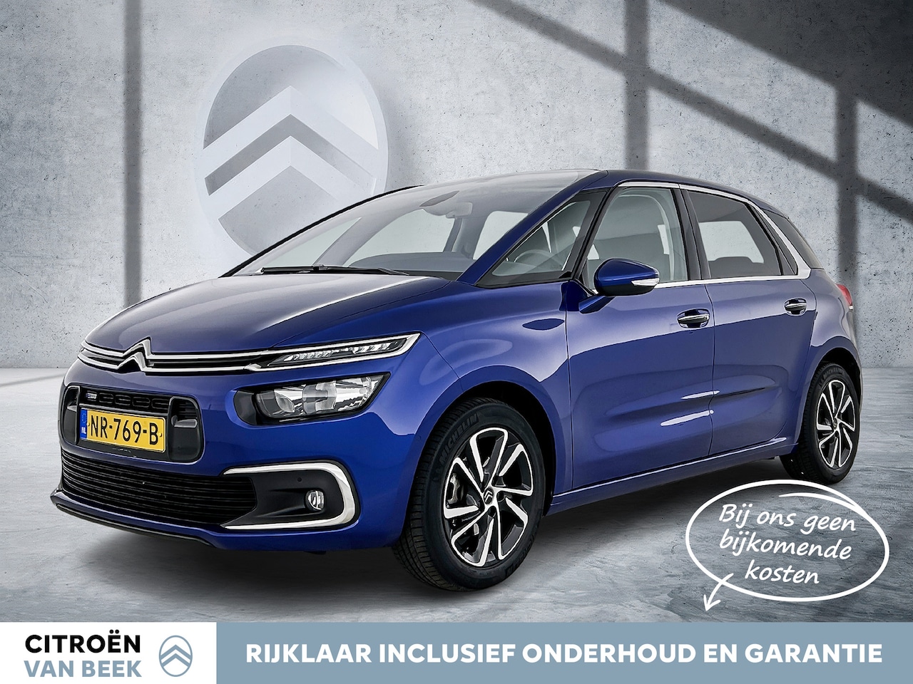 Citroën C4 Picasso - 130pk Automaat Feel | Rijklaar Parkeersensoren V+A | Camera | 17" LMV | - AutoWereld.nl