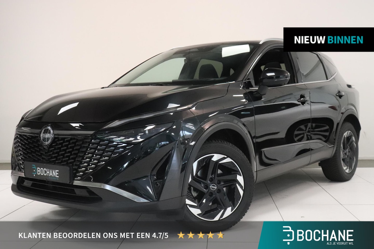 Nissan Qashqai - 1.3 MHEV Xtronic N-Connecta | Panoramadak | 360° Camera | Elek. achterklep | Adaptieve cru - AutoWereld.nl