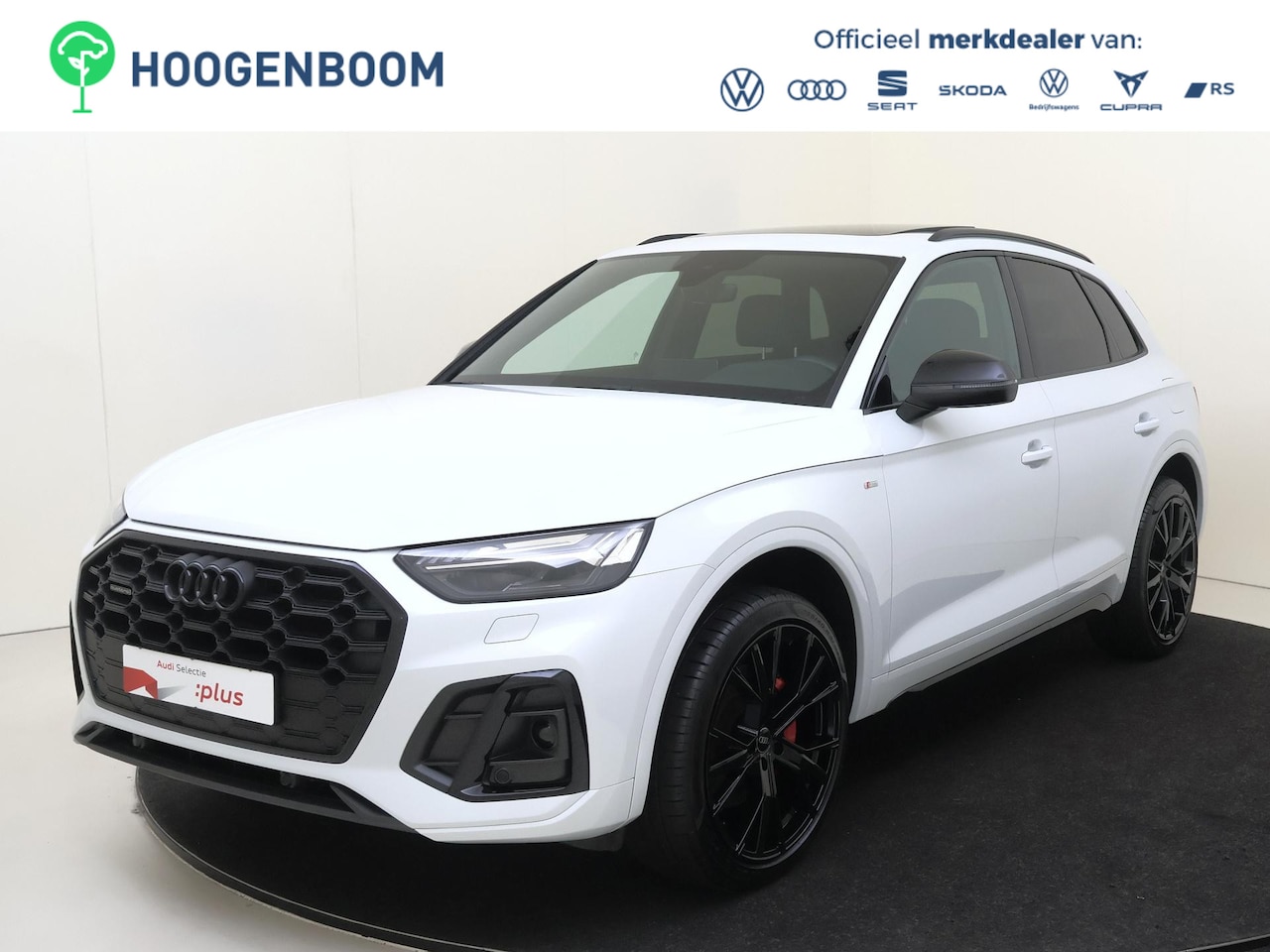 Audi Q5 - 50 TFSI e S edition Competition | SoH 89% | Panoramadak | Trekhaak | LED matrix verlichtin - AutoWereld.nl