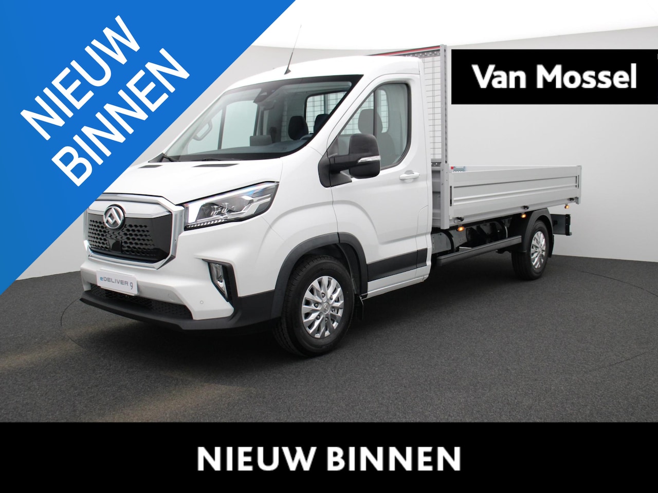 Maxus eDeliver 9 - L3 65 kWh Cityworker Open laadbak 380 CM x 209 CM | 24 maanden garantie! | OUTLET - AutoWereld.nl