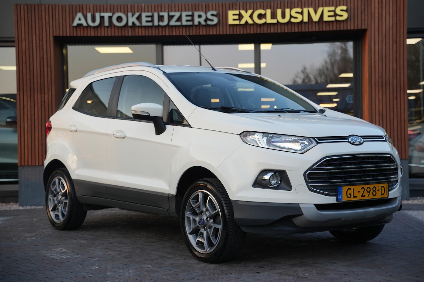 Ford EcoSport - 1.0 EcoBoost Titanium Keyless Leer PDC Clima Nette Auto! - AutoWereld.nl
