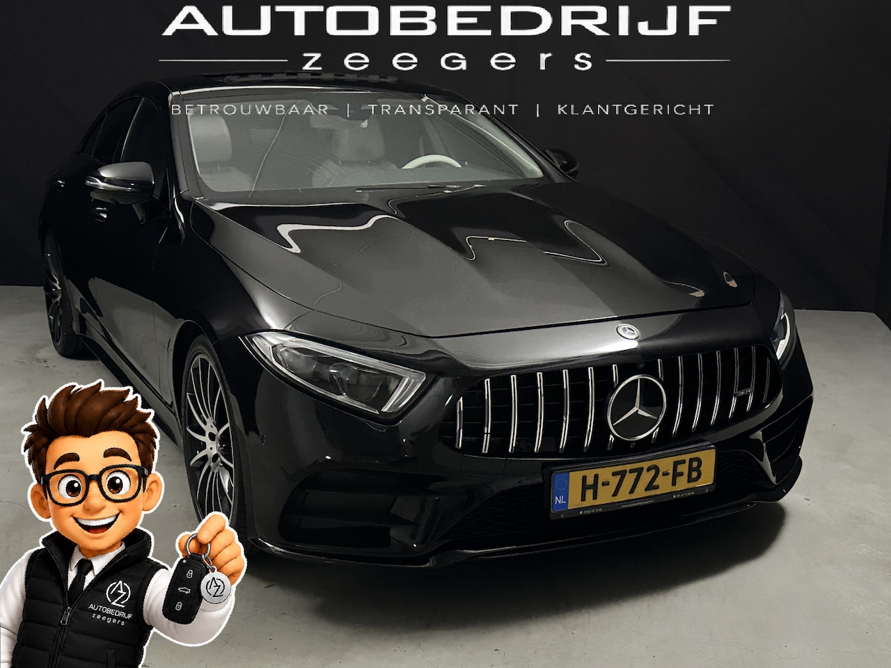 Mercedes-Benz CLS-klasse - 350 Premium Plus 53 AMG uitvoering ! *Full Options*Full Assist* - AutoWereld.nl