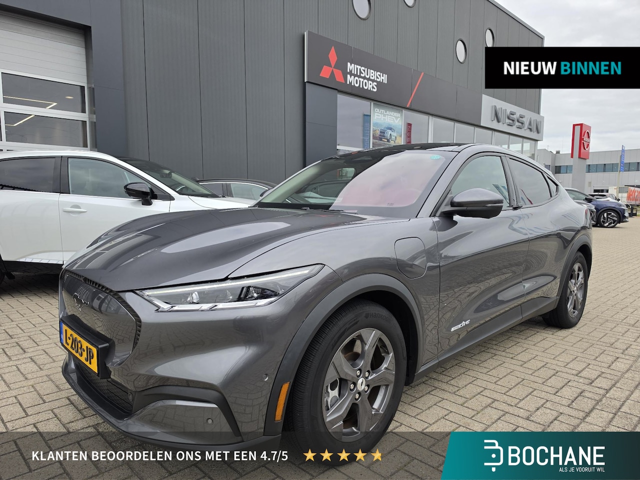 Ford Mustang Mach-E - RWD 75 kWh | 92,4% SoH | B&O | Panoramadak | 360° camera | Stoel- en stuurverwarming | Ele - AutoWereld.nl