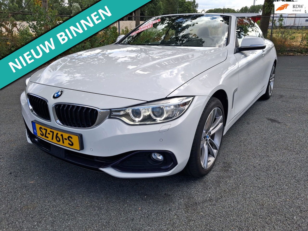 BMW 4-serie Cabrio - 435d xDrive High Executive DE MOOISTE VAN NEDERLAND INST - AutoWereld.nl