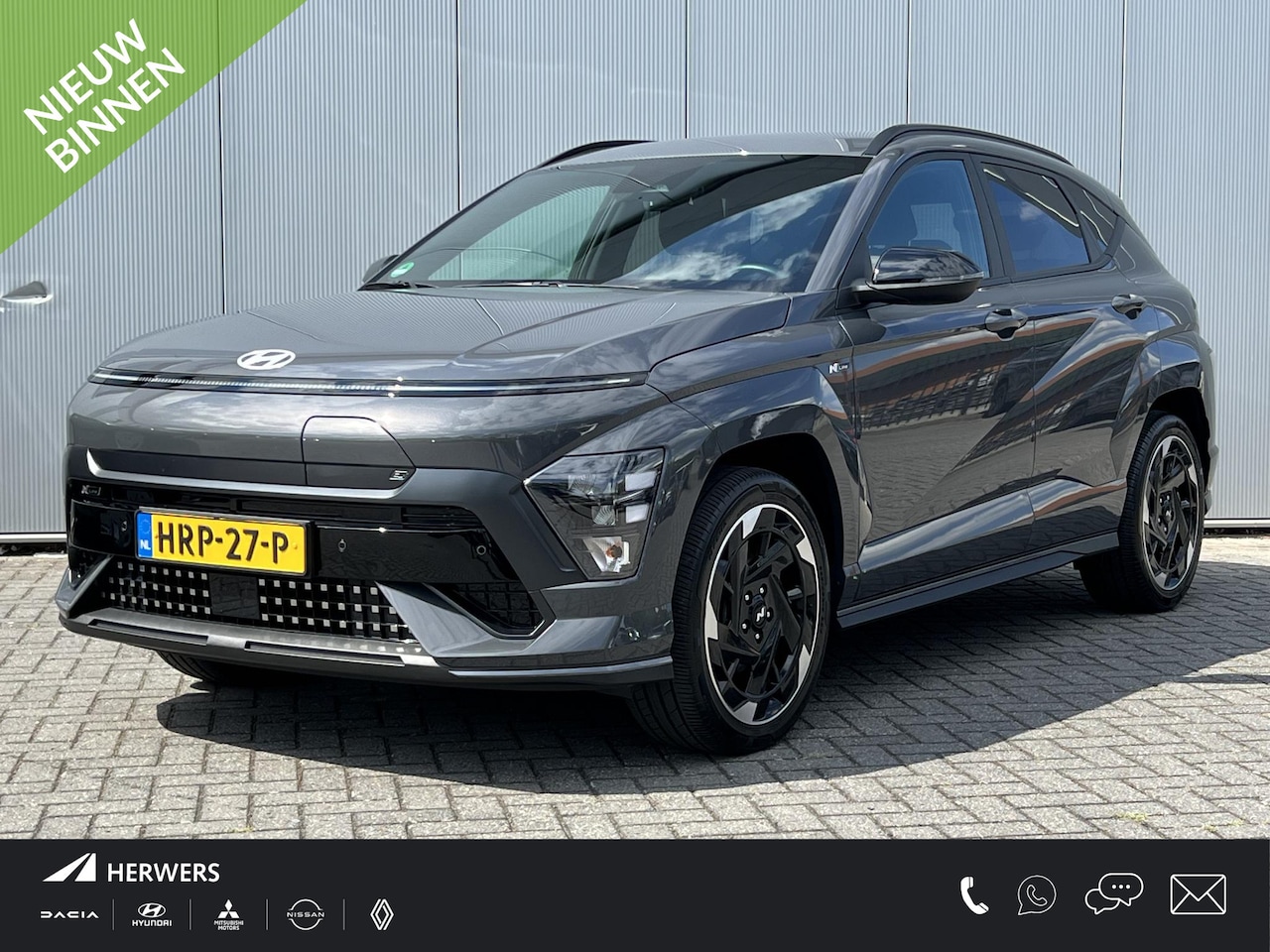 Hyundai Kona Electric - N Line Edition 65.4 kWh / 1e eig / 19" Lm / Navigatie / NL auto / Fabrieksgarantie t/m 06- - AutoWereld.nl