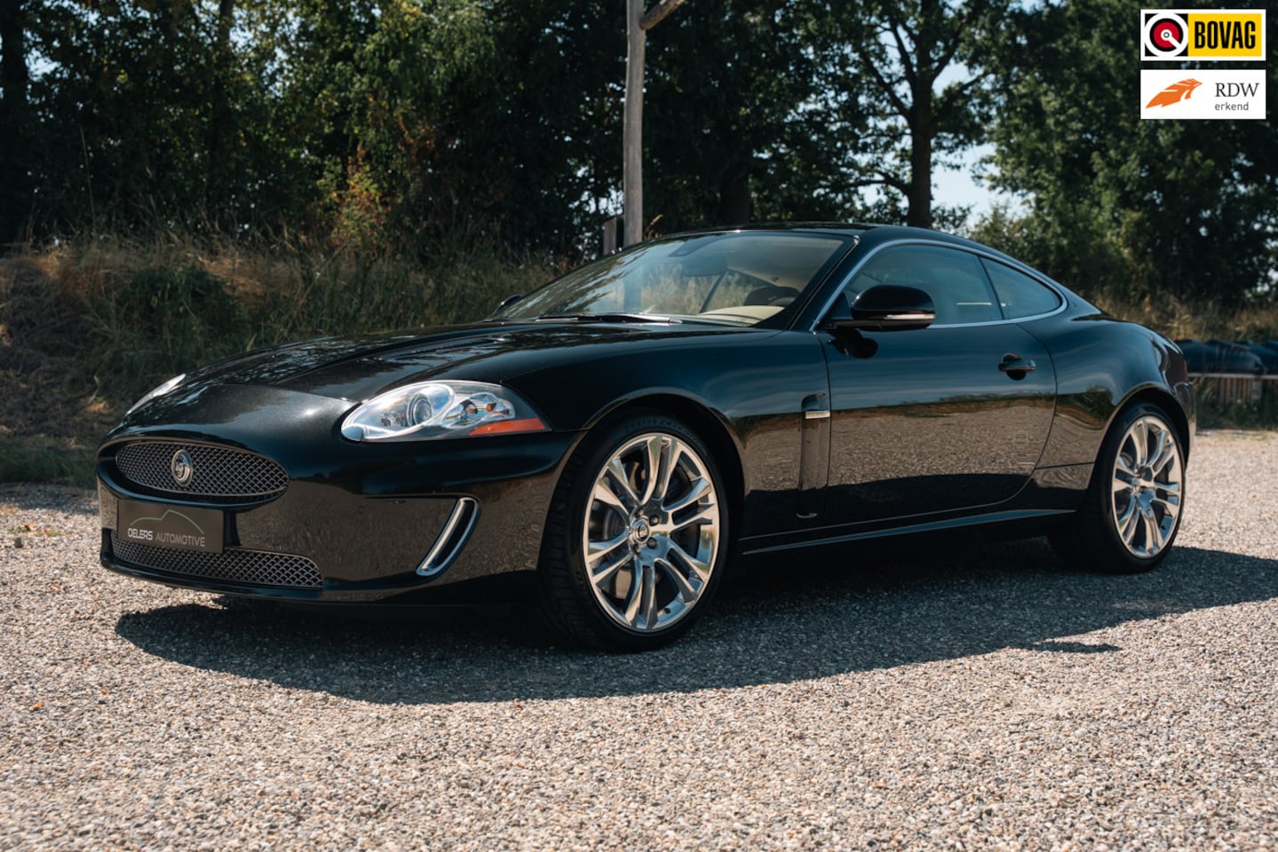 Jaguar XKR - 5.0 V8 Coupé Portfolio 510 pk | 100% Jaguar Service | 1e Eigenaar | Clima | Cruise | Leder - AutoWereld.nl