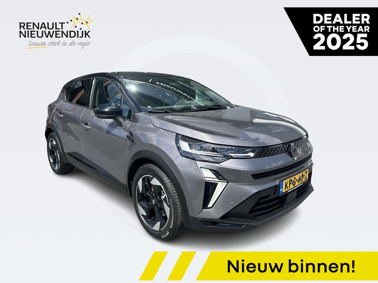 Renault Captur - 1.8 E-Tech full hybrid 160 Techno AUTOMAAT 25.000KM | CAMERA | SENSOREN | ADAPT. CRUISE | - AutoWereld.nl