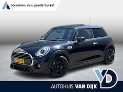 MINI 3-Deurs - 1.5 One Chili | Pano.Dak/Leder-Alcantara/JCW pakket/Navi/Clima/Cruise/Apple CarPlay-Androi