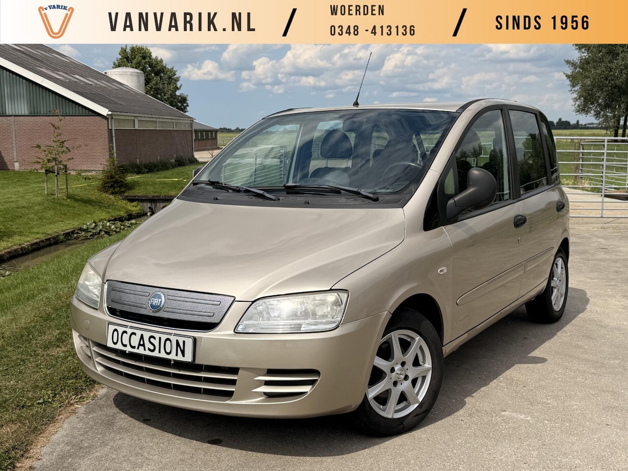 Fiat Multipla - 1.6-16V Dynamic TREKHAAK | NL-AUTO | CARBAGE RUN | 1-2007 - AutoWereld.nl