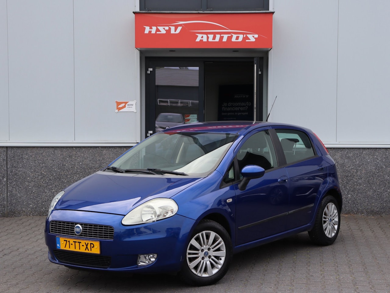 Fiat Grande Punto - 1.4 Dynamic 4-deurs airco LM cruise - AutoWereld.nl