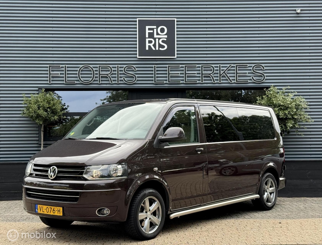 Volkswagen Transporter - | 2.0 TDI L2H1 | 140 PK | DC | Leer | - AutoWereld.nl