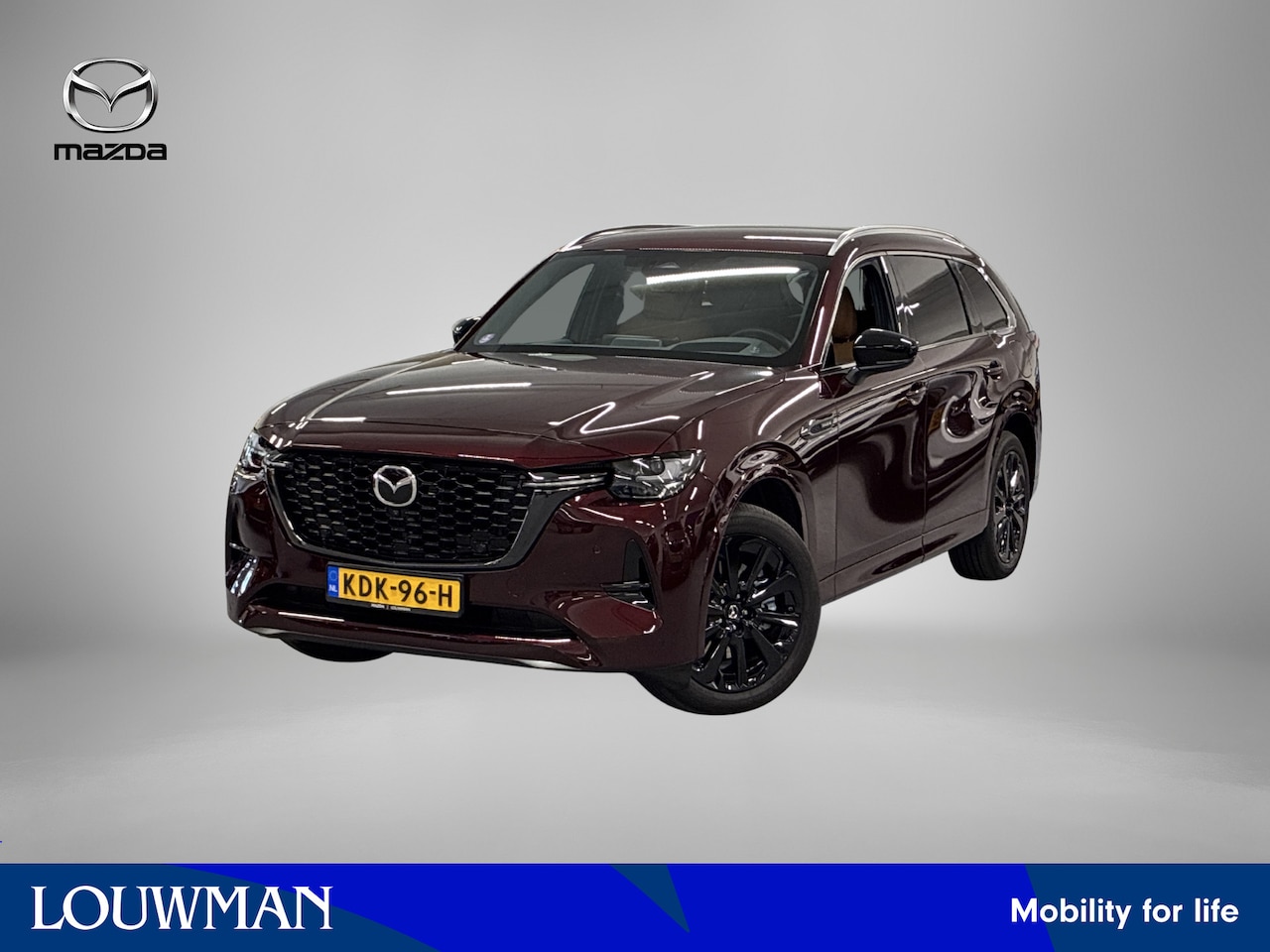 Mazda CX-80 - 2.5 e-SkyActiv PHEV Homura Business Edition 6p. DEMO VOORDEEL Foto's volgen. Unieke kleure - AutoWereld.nl
