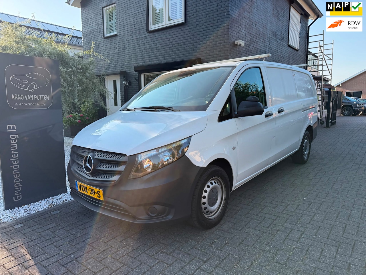 Mercedes-Benz Vito - 114 CDI Lang / 2 schuifdeuren / Airco / Cruise - AutoWereld.nl
