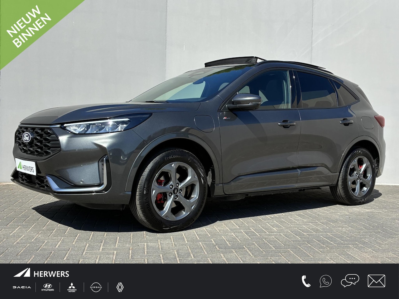 Ford Kuga - 2.5 PHEV ST-Line X / Fabrieksgarantie t/m 02-2029 / WINTER-PACK / Trekgewicht 2.100 KG / E - AutoWereld.nl
