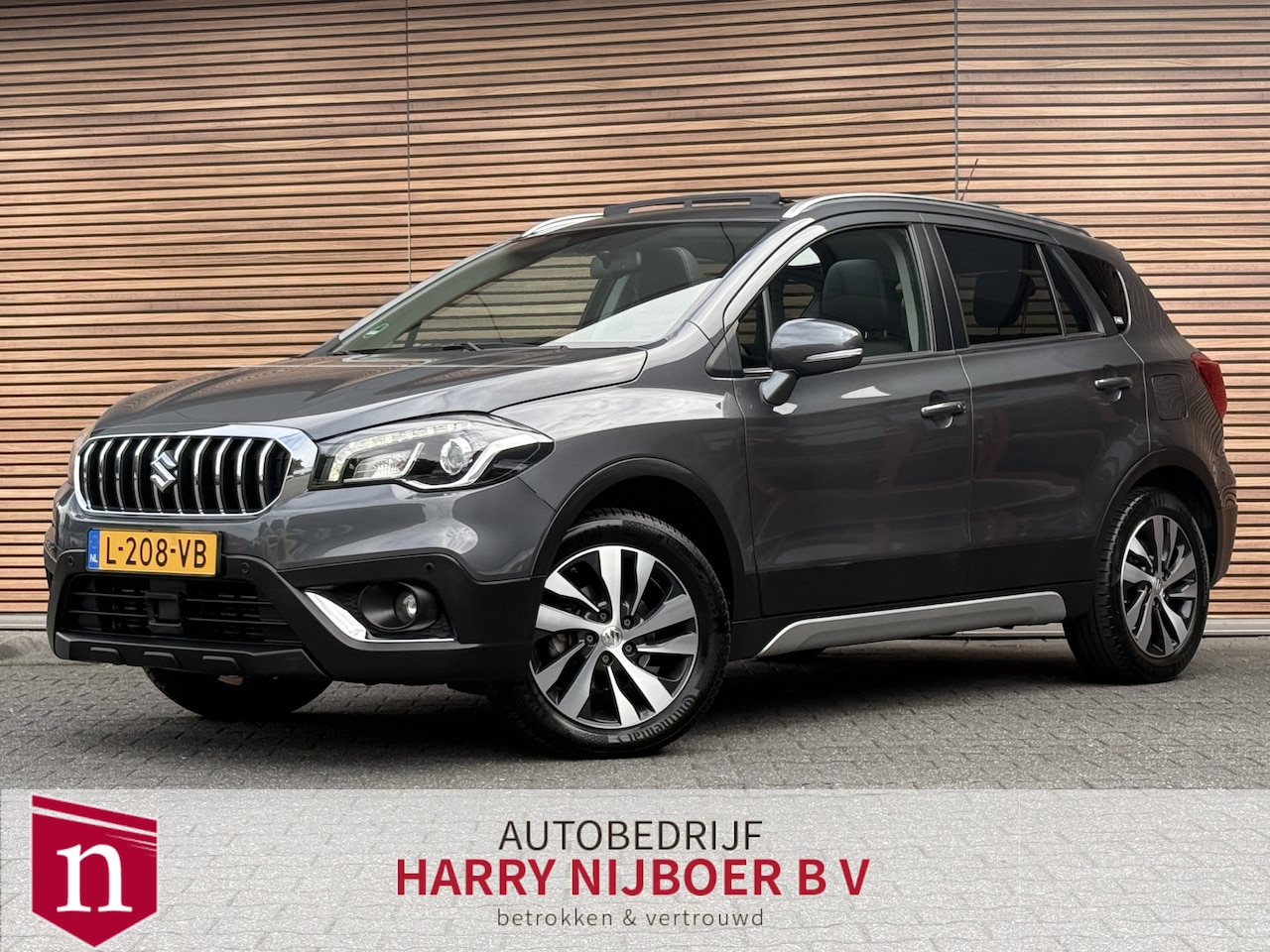 Suzuki S-Cross - 1.4 Boosterjet Style Smart Hybrid Panodak / Leer / Trekhaak / Clima / Camera - AutoWereld.nl