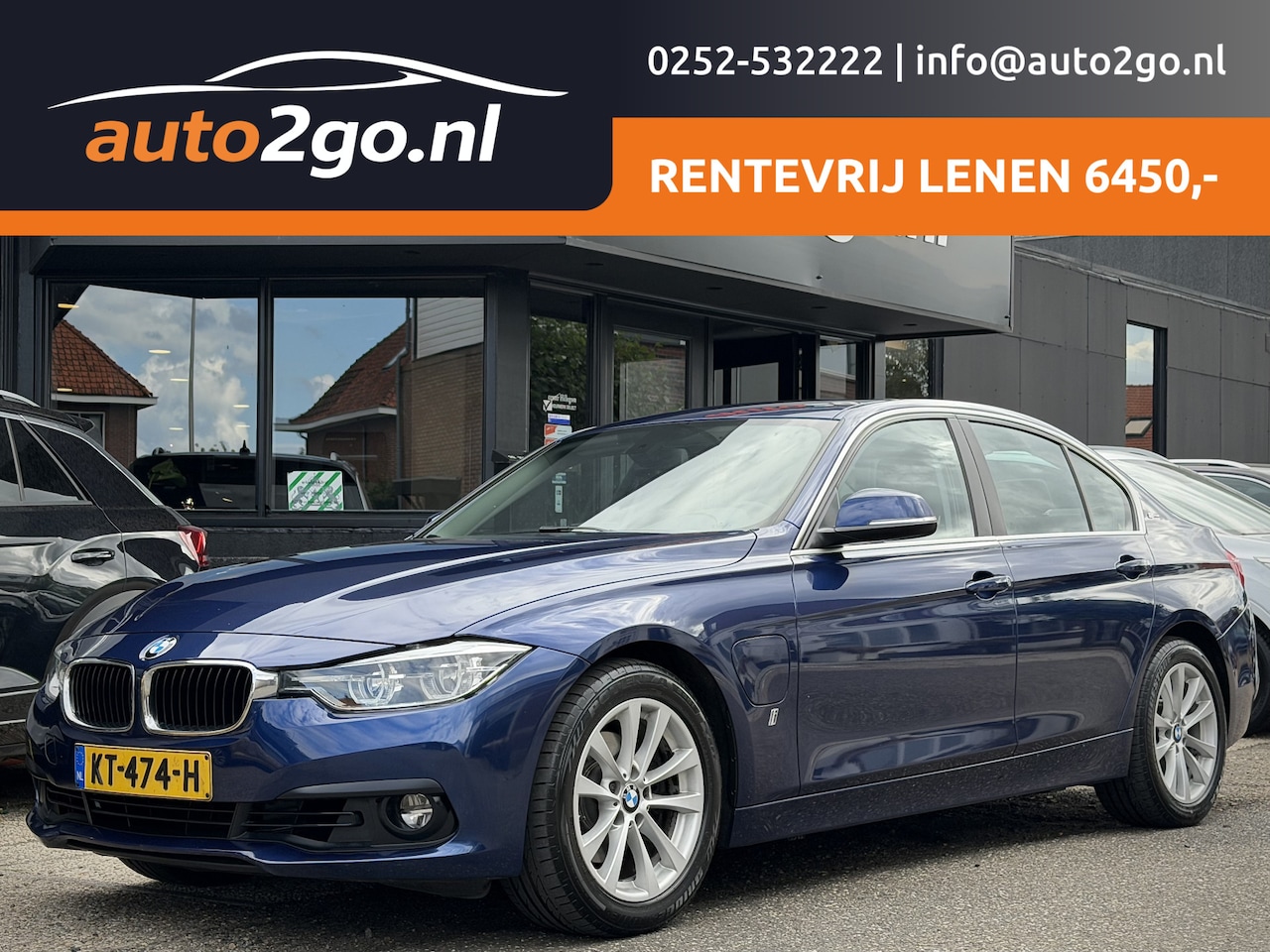 BMW 3-serie - 330e AUT8 M-SPORT HIGH EXECUTIVE LEDER NAVI SPORT-INT AIRCO LED LMV PDC - AutoWereld.nl