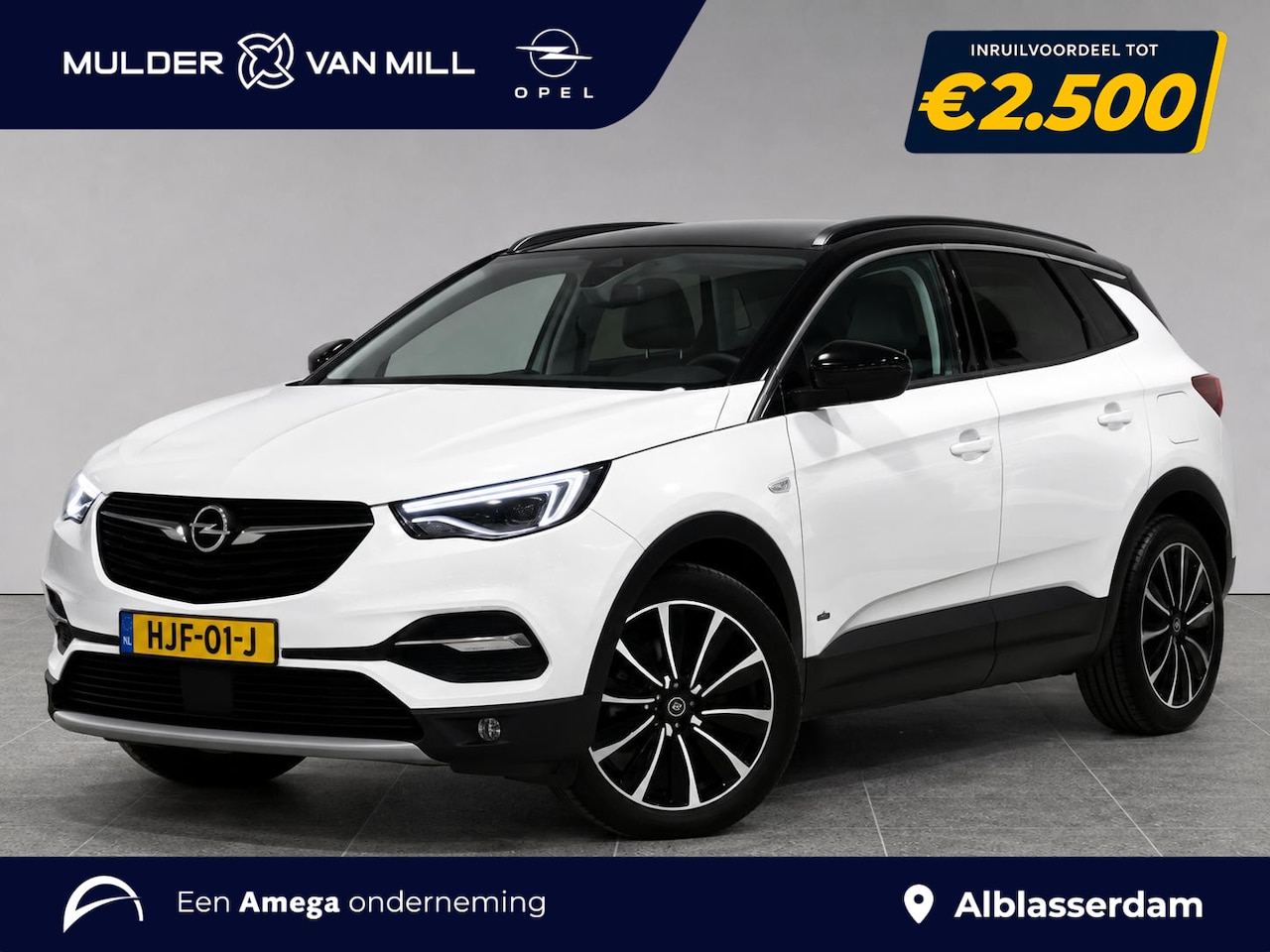 Opel Grandland X - Ultimate 1.6 Turbo Hybrid4 300pk e-EAT8 | NAPPA LEDER | FULL LED | 360° CAMERA | NAVI | IS - AutoWereld.nl