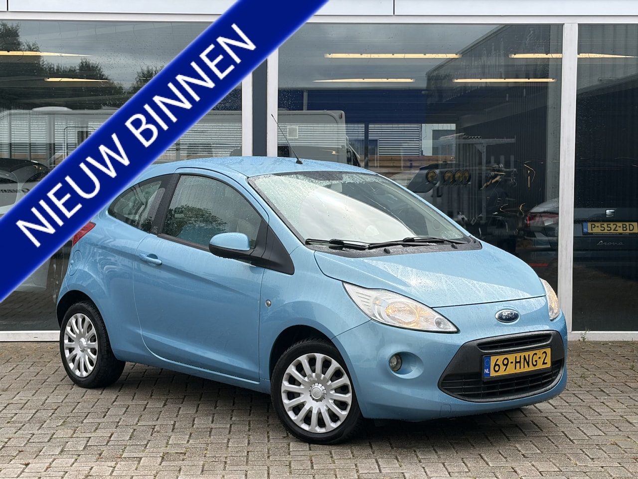 Ford Ka - 1.2 Titanium Leder / Airco / Elek. Ramen / CV - AutoWereld.nl